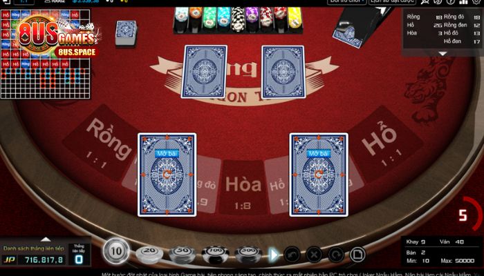 Kinh nghiệm chơi game bài rồng hổ cá cược
