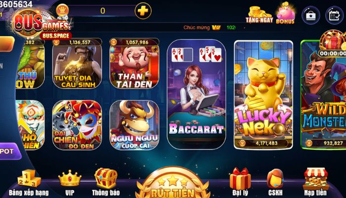Baccarat không hoa hồng live