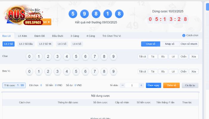 Các hình thức lô đề được ưa chuộng