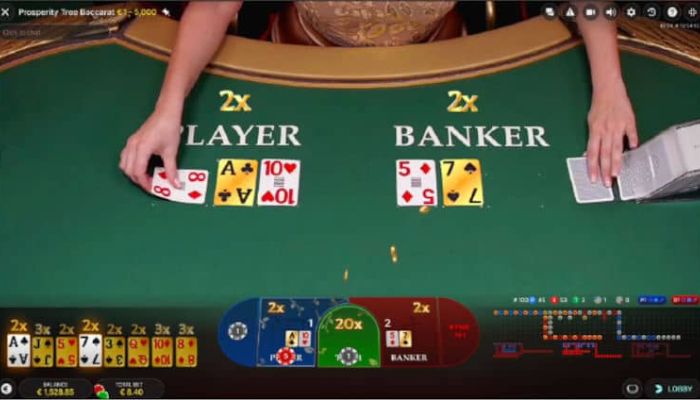 Điểm nổi bật của Baccarat không hoa hồng live